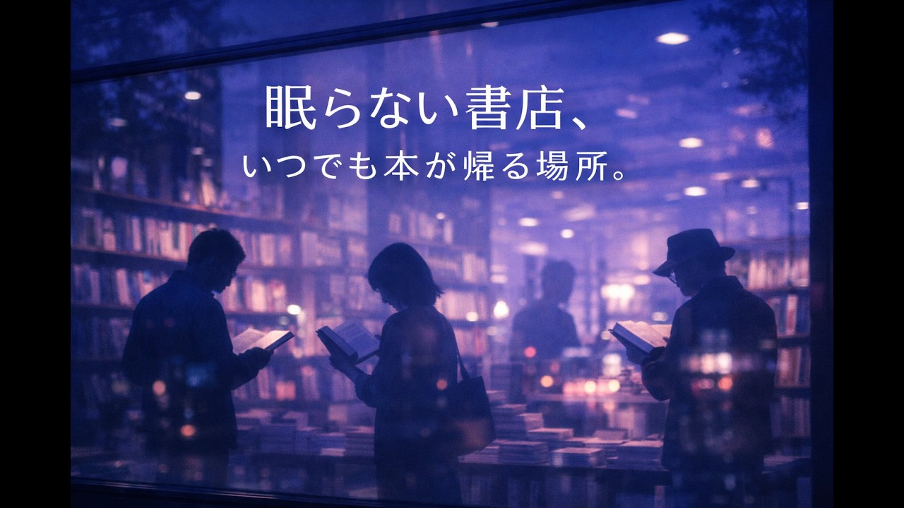 第210夜 『眠らない書店、いつでも本が買える場所。』
