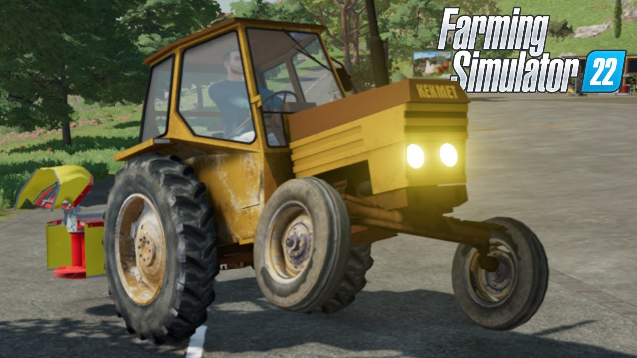 FS22 - My Summer Car's KEKMET TRACTOR - Farming Simulator 2022 vehicle mod