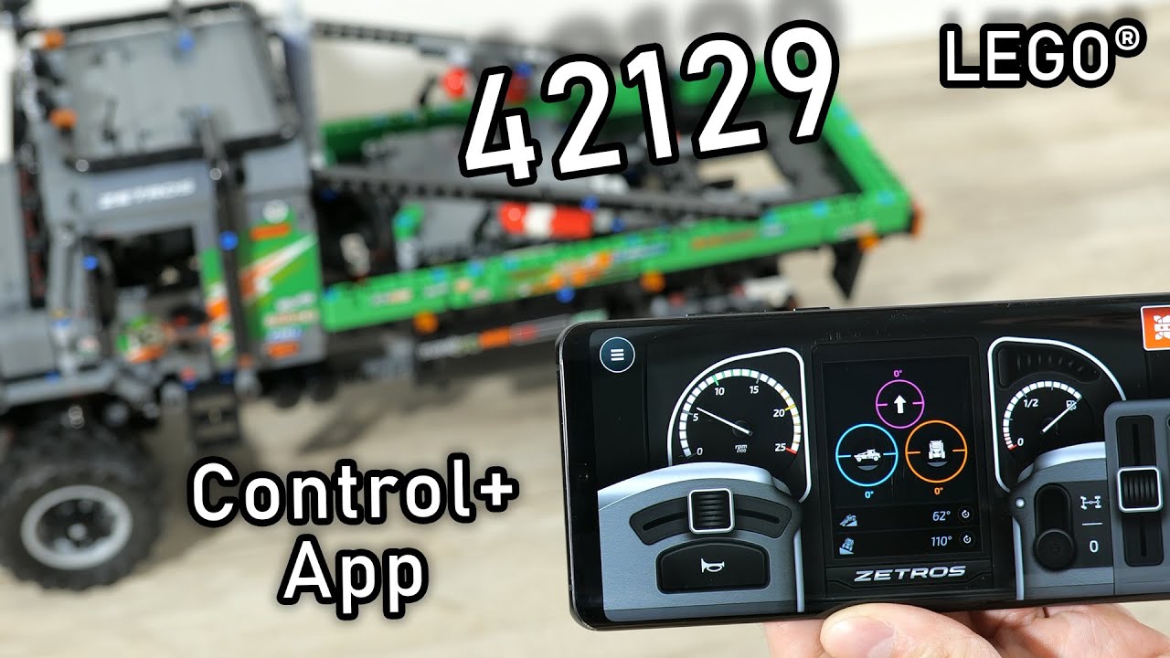 LEGO 42129 | LEGO Mercedes Benz Zetros | LEGO Technic Control+ App Review | 42129 LEGO 2021