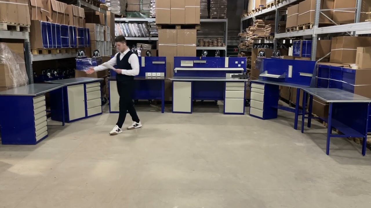 Верстаки Святогор от производственной компании Регион-Снабжение (Sclad.Ru)