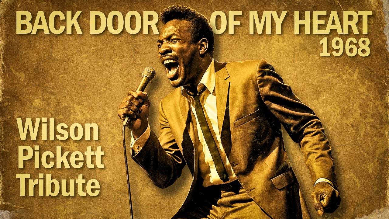 Unheard 1968 Soul Classic – Back Door of My Heart | Golden Era Wilson Pickett & Ray Charles Tribute