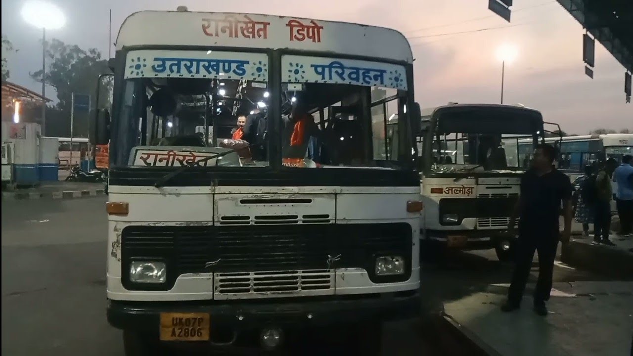Delhi to Ranikhet||Delhi to Ranikhet by UTC Bus||  11 Hours Travel journey ||