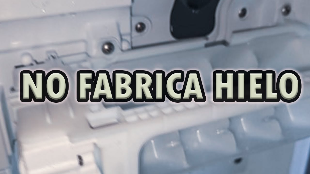 Refrigerador Samsung no fabrica hielo | Solución ✅
