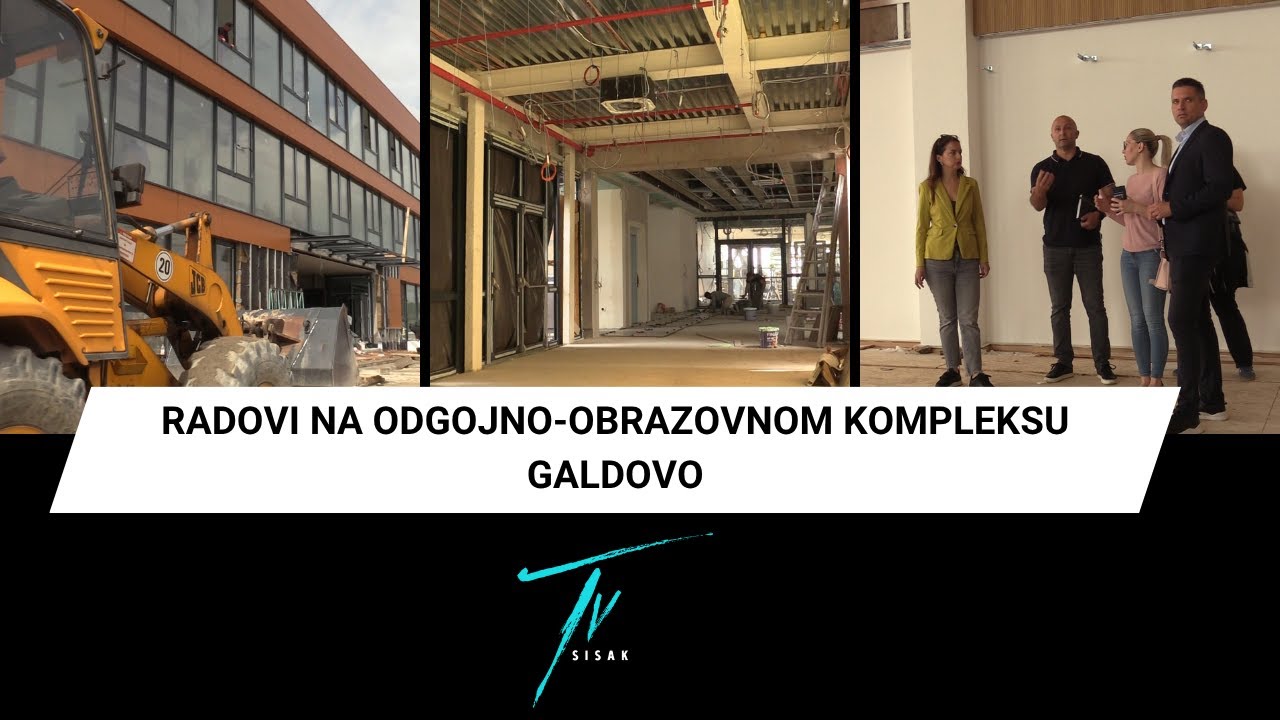 RADOVI NA ODGOJNO-OBRAZOVNOM KOMPLEKSU GALDOVO