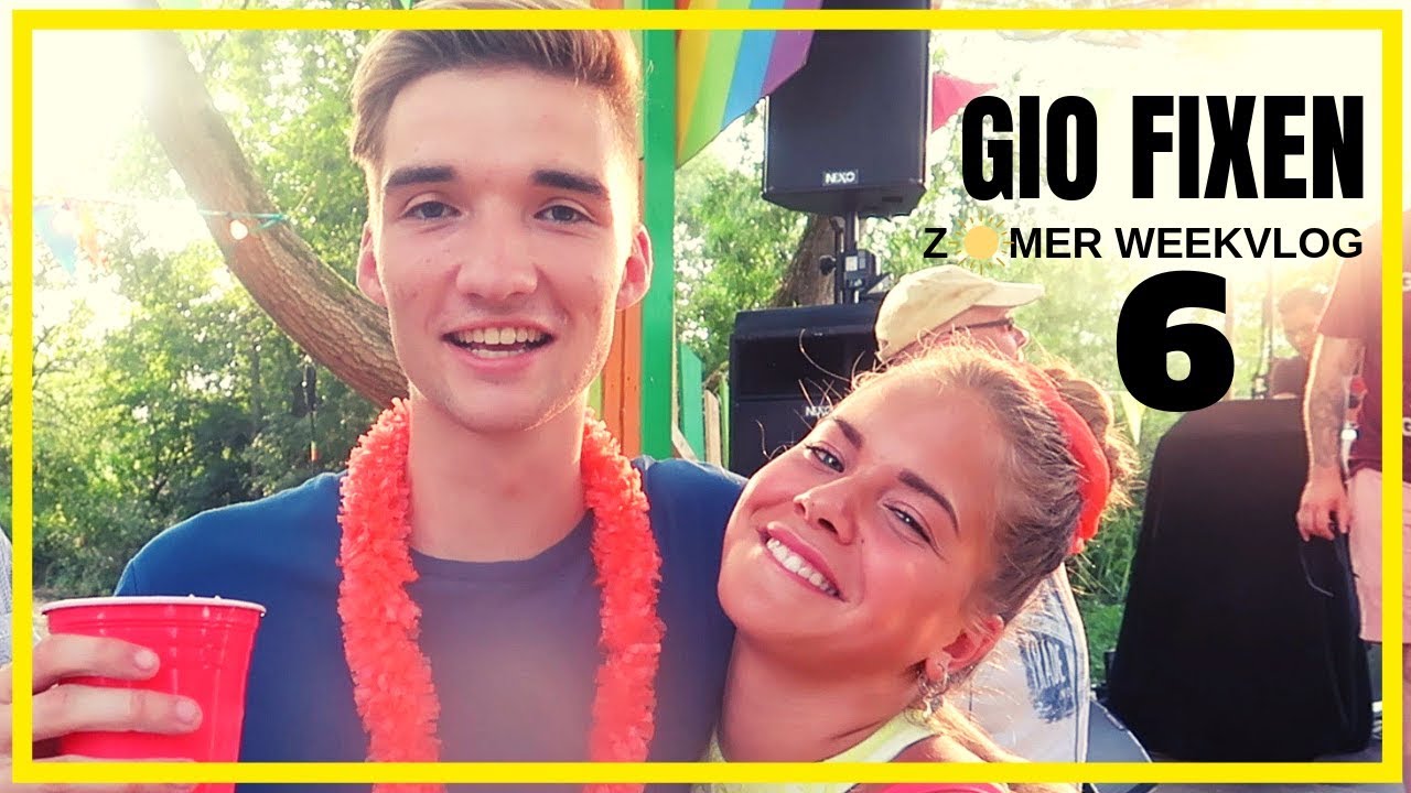 GIO Fixen / Zomer Weekvlog 6 | Emma Keuven