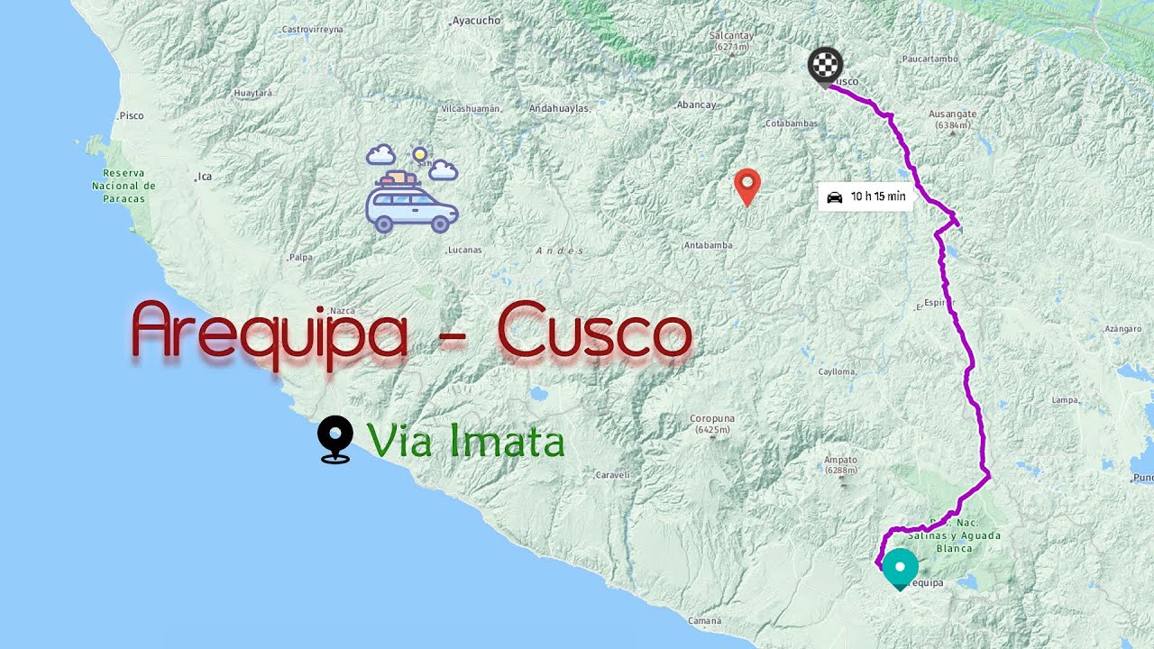 📍 Carretera Arequipa - Cusco (Imata, Espinar, Sicuani) - PERU