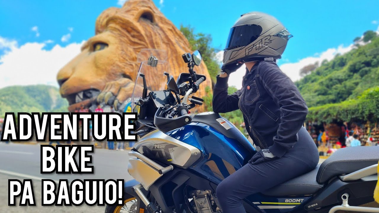 Umakyat ng Baguio Gamit ang CF Moto 800MT | Jao Moto