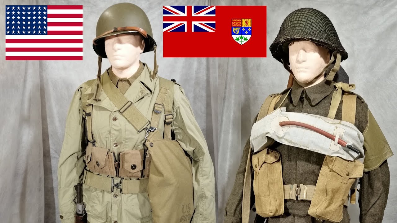 D DAY US M41 & CANADIAN INFANTRY WW2