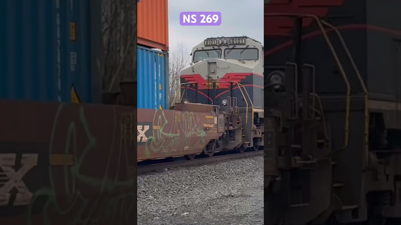 NS 8101 trails on NS 269!
