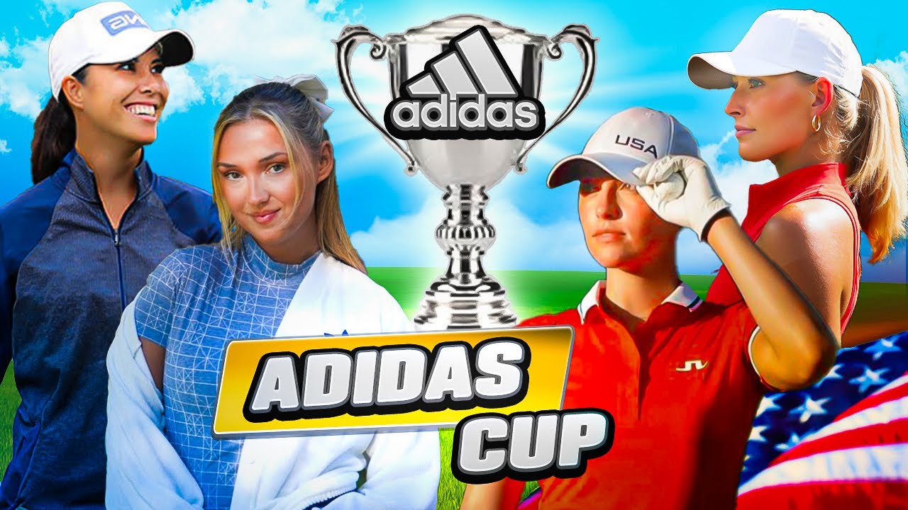 this 9 hole alternate shot match gets intense!! 2v2 - INT vs USA!!