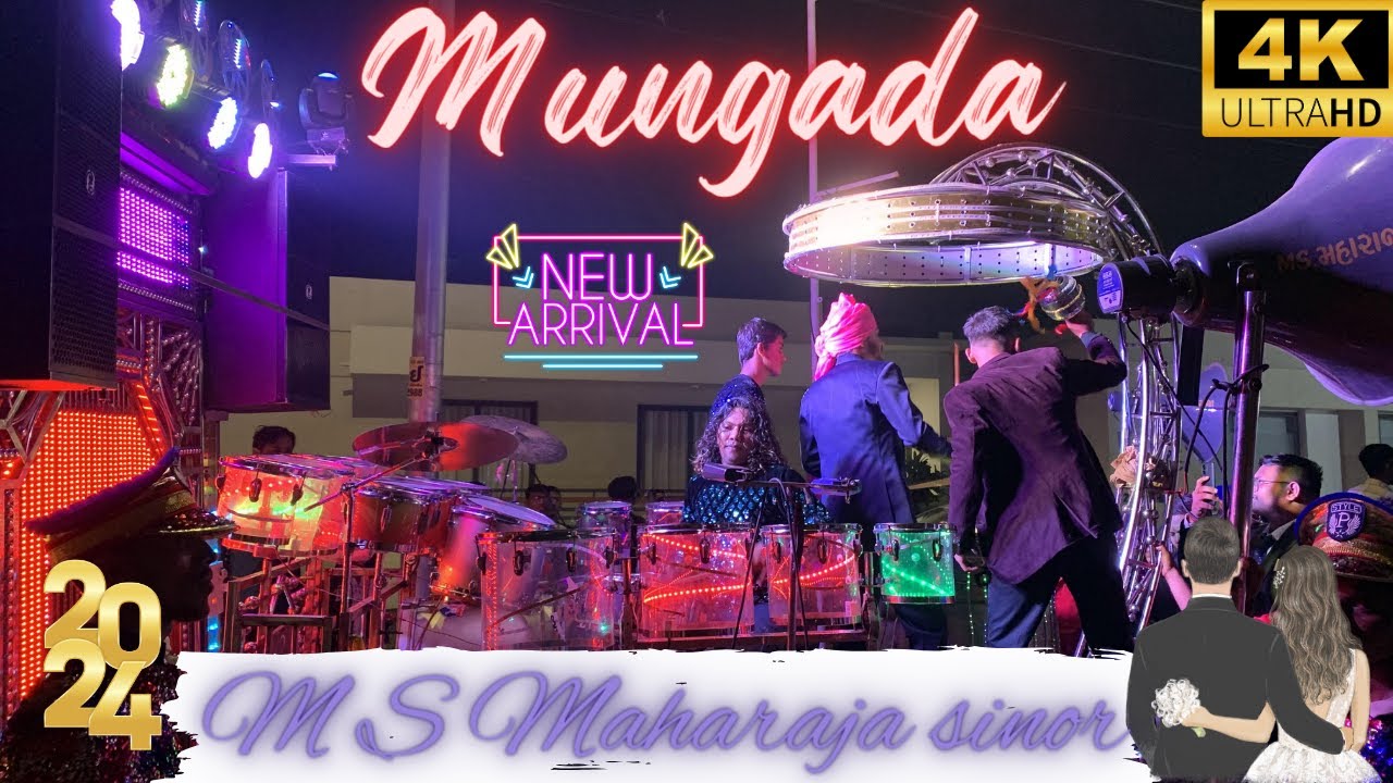 Mungada📯M S MAHARAJA BAND SINOR🎹02.12.2023-New 2024 Rafikbhai-99791 91007 #sinor #maharajaband