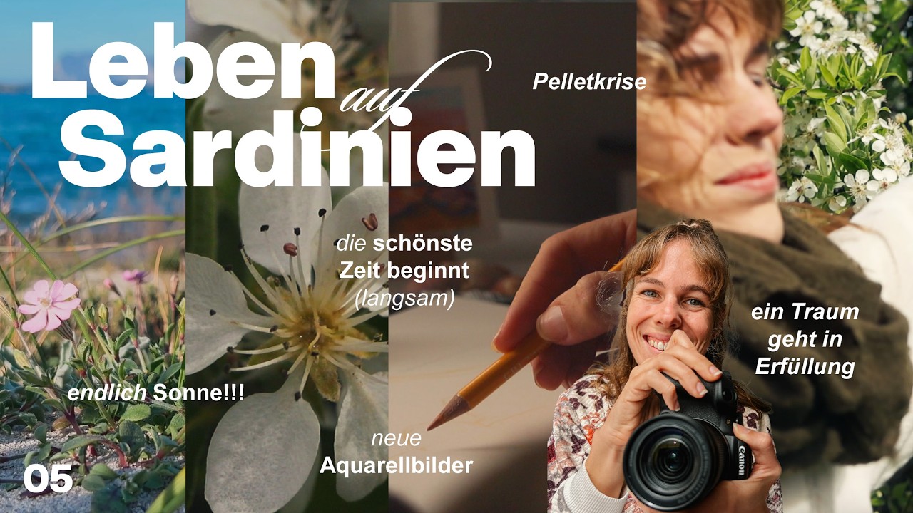 Leben auf Sardinien im Winter | Spuntini, Pelletkrise und die ersten Zeichen von Frühling | Vlog 05