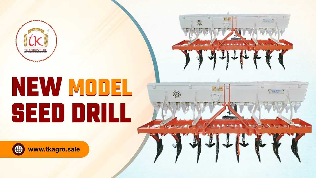 SEEDDRILL - New Model Seed Drill - Contact Us 📞 72935-35353, 📞 76310-07200  - TK AGRO INDORE,