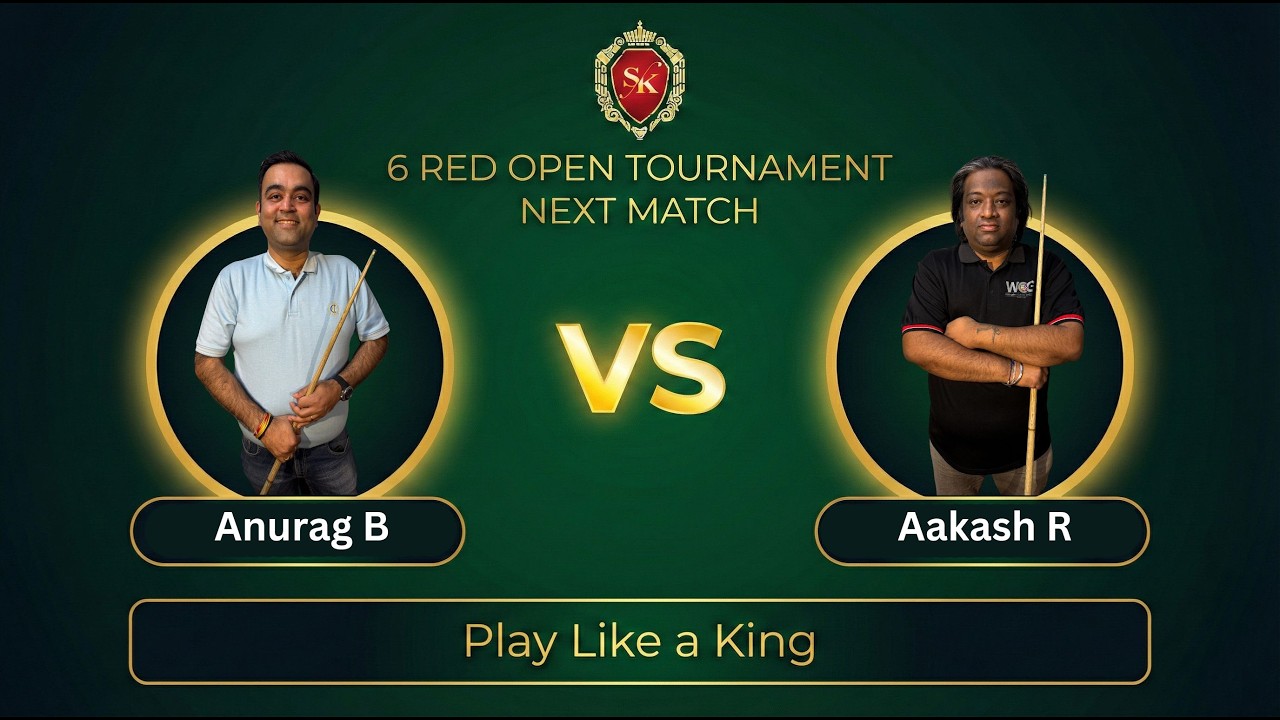 Snooker King 6 Ball Open Tournament | LIVE MATCH | DAY 5 TABLE 2 (4:00 PM)