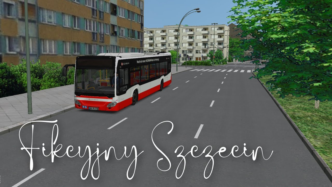 Omsi 2 PC Gameplay 1080p | Map Fikcyjny Szczecin | Line 59 | Plac Rodla - Wiszeslawa| No Commentary