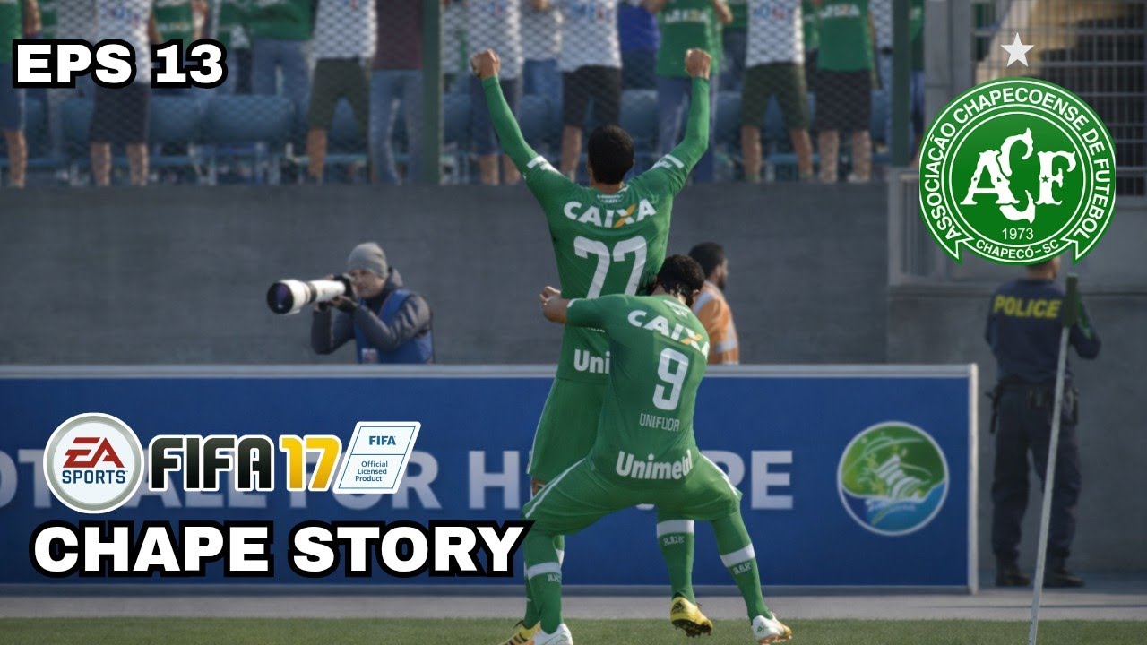 FIFA 17 STORY | CHAPECOENSE VS CRUZEIRO | LIGA DO BRASIL 2016/2017 | CAREER MODE