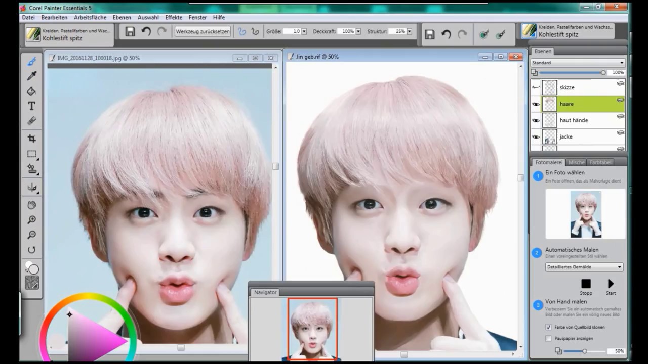 [ BTS / 방탄소년단 ] Happy Jin Day Fanart (speedpaint)