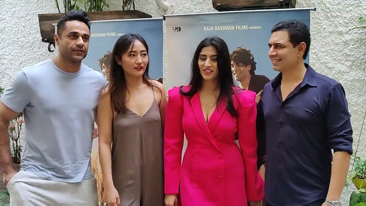 Chum Darang with Ashlesha and Sandeep Baswana at Iska Naam Se Haryana Movie Screening