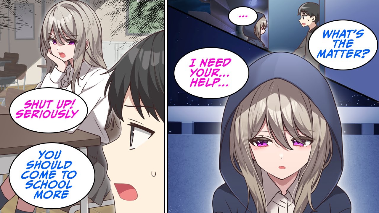 [Manga dub] A troublemaker classmate who bullies me, came to me for help [RomCom]