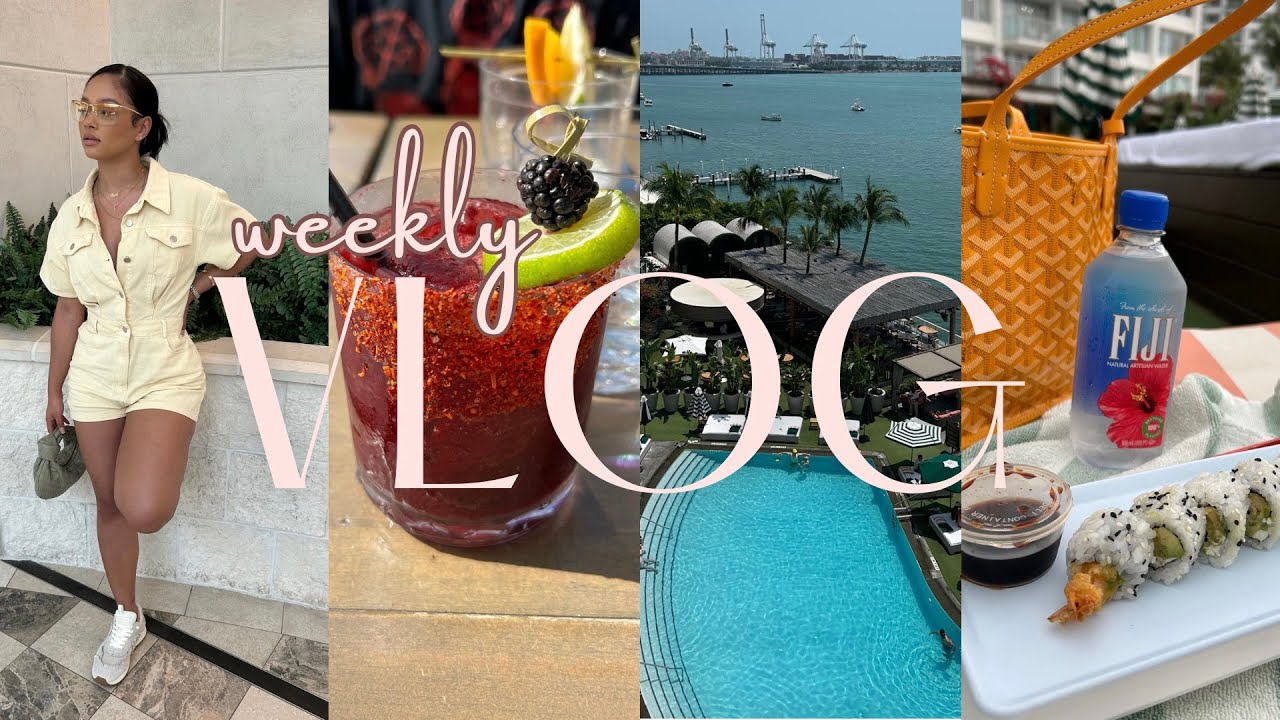 VLOG 33: let's chat + miami baecation + los angeles trip + whole month of fun