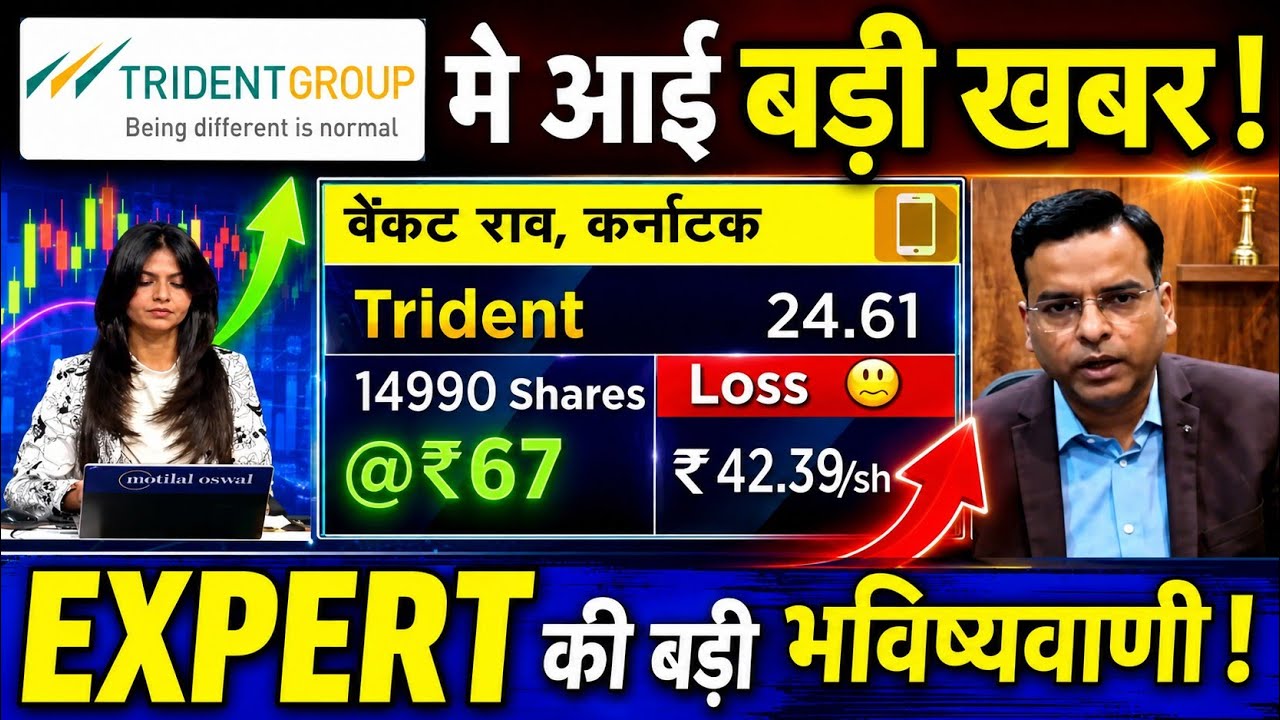 Trident Share Latest News Today | Trident Share Target 2026 | Buy, Hold or Sell? 🚀