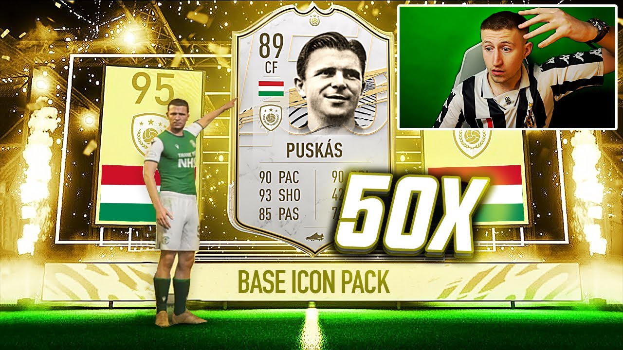 50 x GUARANTEED BASE ICON PACKS!! FIFA 21 ULTIMATE TEAM