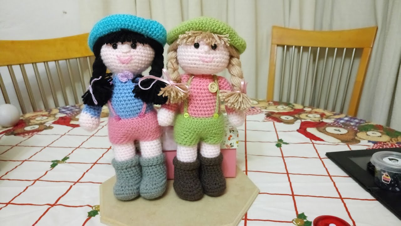 Muñeca ANDREA amigurumi /CUERPO/ version (DIESTRO)