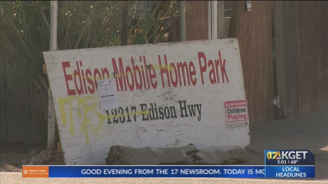 Edison trailer park still without power
