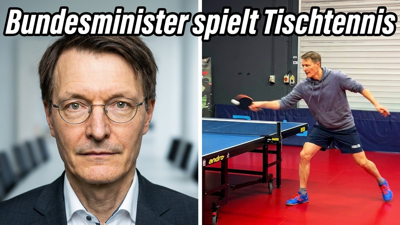 Karl Lauterbach - Aktueller Bundesminister für Gesundheit 🏓
