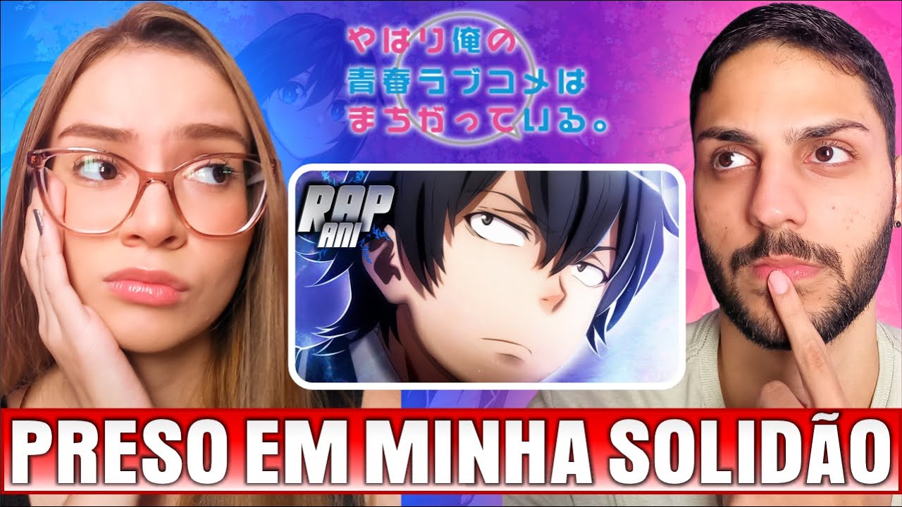 (VÍDEO DOS MEMBROS) Profª de Geografia Reage｜Rap do Hikigaya｜PRESO EM MINHA SOLIDÃO｜AniRap｜MTD｜REACT