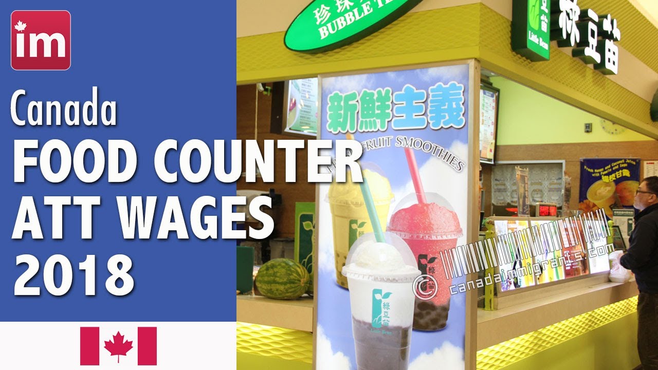 Food Counter Attendant Salary in Canada (2018 update) - Jobs in Canada