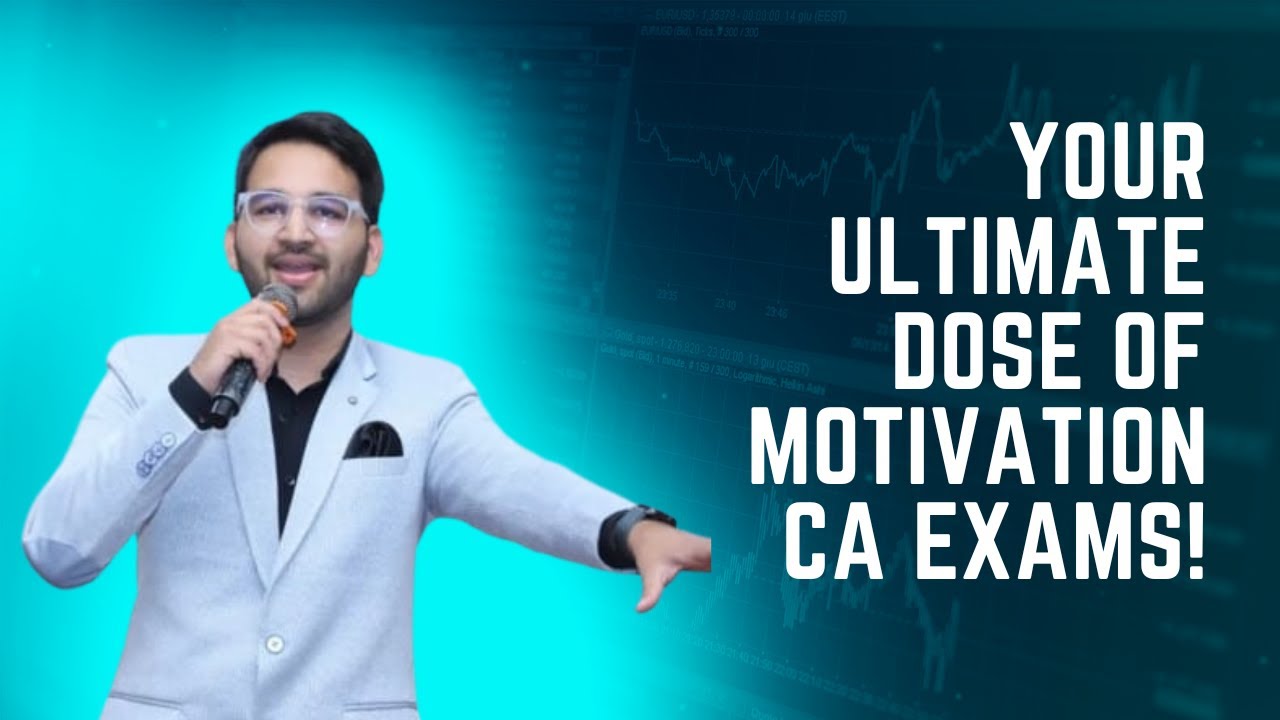 Much Needed Motivation for you all. Just invest 5 mins! All the very best :) ICAI | CA | CS | CMA