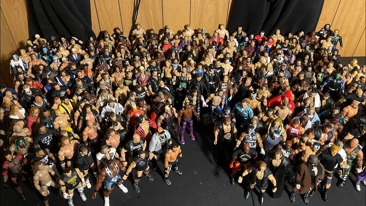 My ENTIRE Wrestling Figure collection!!