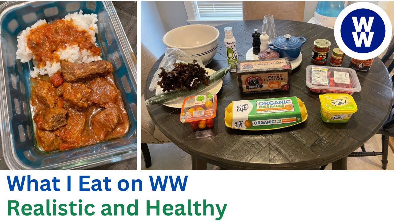 What I Eat on WW | Grocery Haul for Weight Loss | Weight Watchers | Calorie Deficit Meal Prep