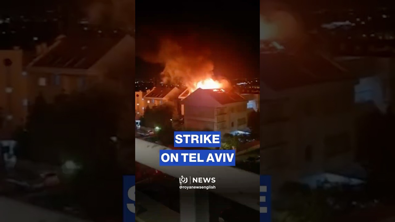 Iranian ballistic missiles strike residential building in Tel Aviv