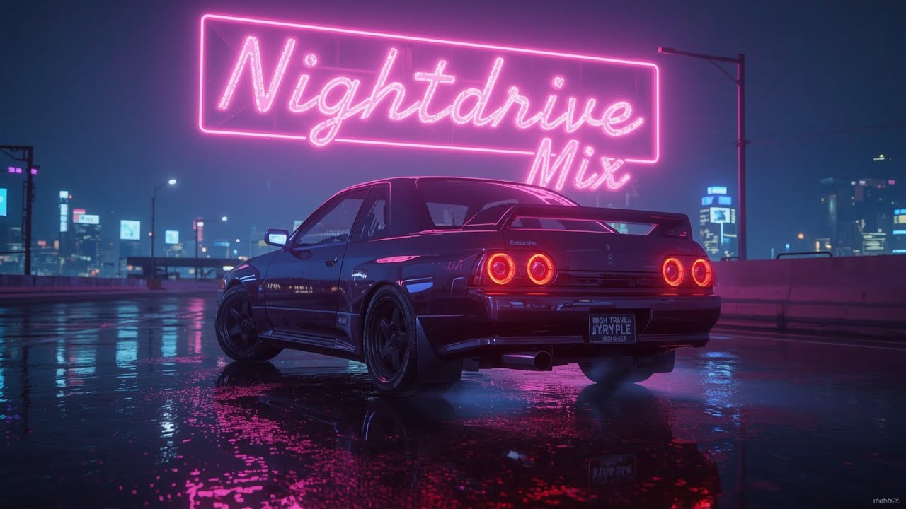 NightDrive Mix | Neon Synthwave Beats for Midnight Rides