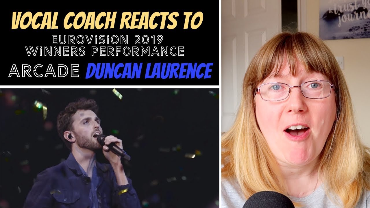 Vocal Coach Reacts to Duncan Laurence 'Arcade' Winners Performance - Eurovision 2019