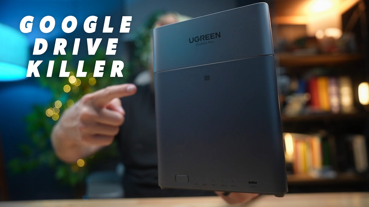 Замена Google Диску, которая сэкономит вам тысячи! UGREEN NAS DH4300 Plus
