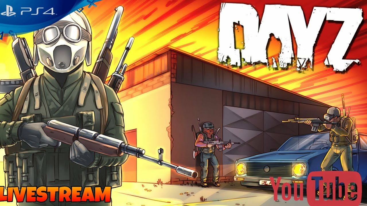 🔴 DayZ PS4 live Gameplay PVP - Survival 1.10 Update