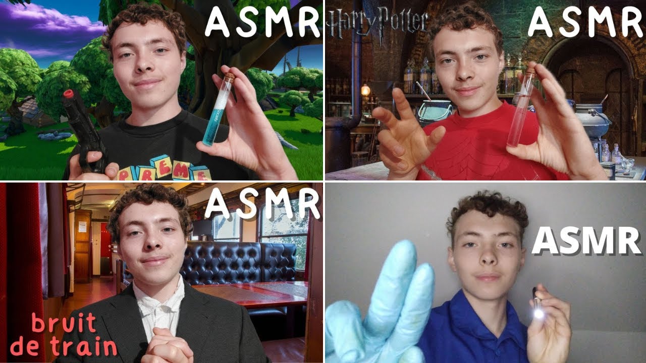 ASMR: Roleplay Compilation de Roleplay Aléatoire (2h)