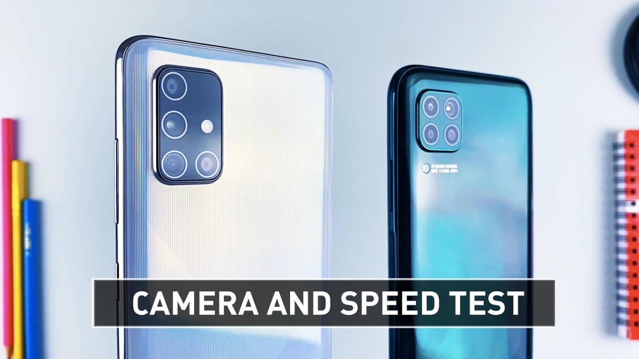 Samsung A71 vs Huawei Nova 7i CAMERA & SPEED TEST | Zeibiz