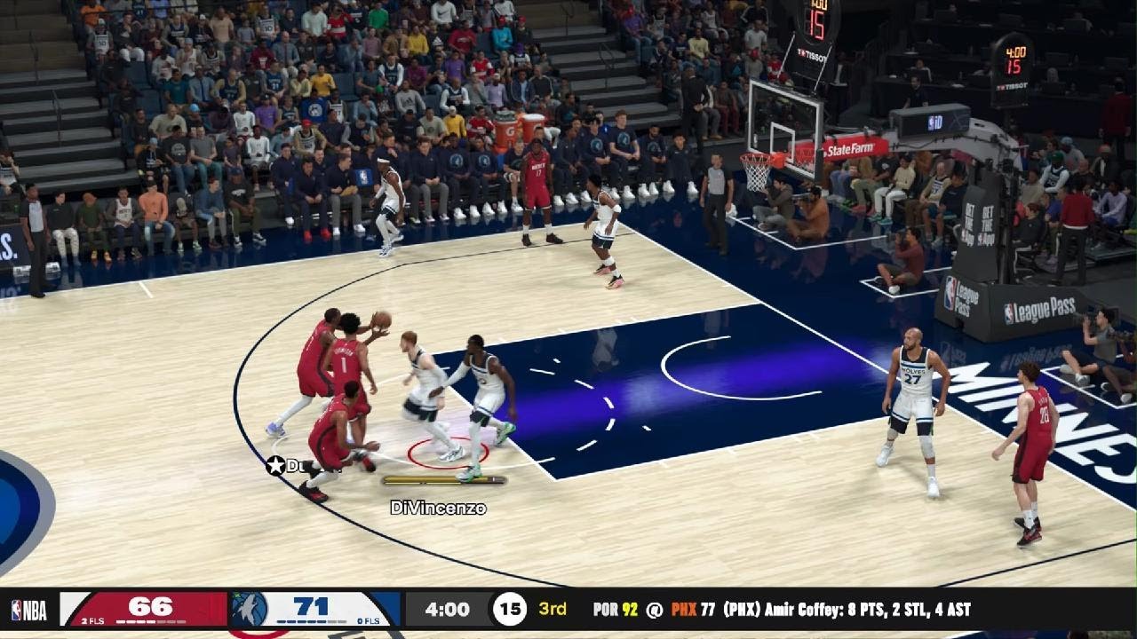 NBA 2K26_Houston rockets Vs Timberwolves PS5
