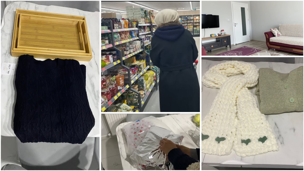 ÇOK İSTİYORDUM ALMIŞ ŞOK OLDUM🫢HEDİYELERİM 🥰MARKET ALIŞVERİŞİ YAPTIM 👍MERCİMEK PİŞİRDİM 