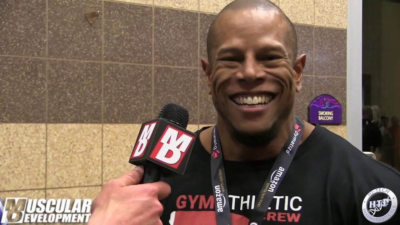 2017 MR OLYMPIA - MEET & GREET INTERVIEW - DAVID HENRY