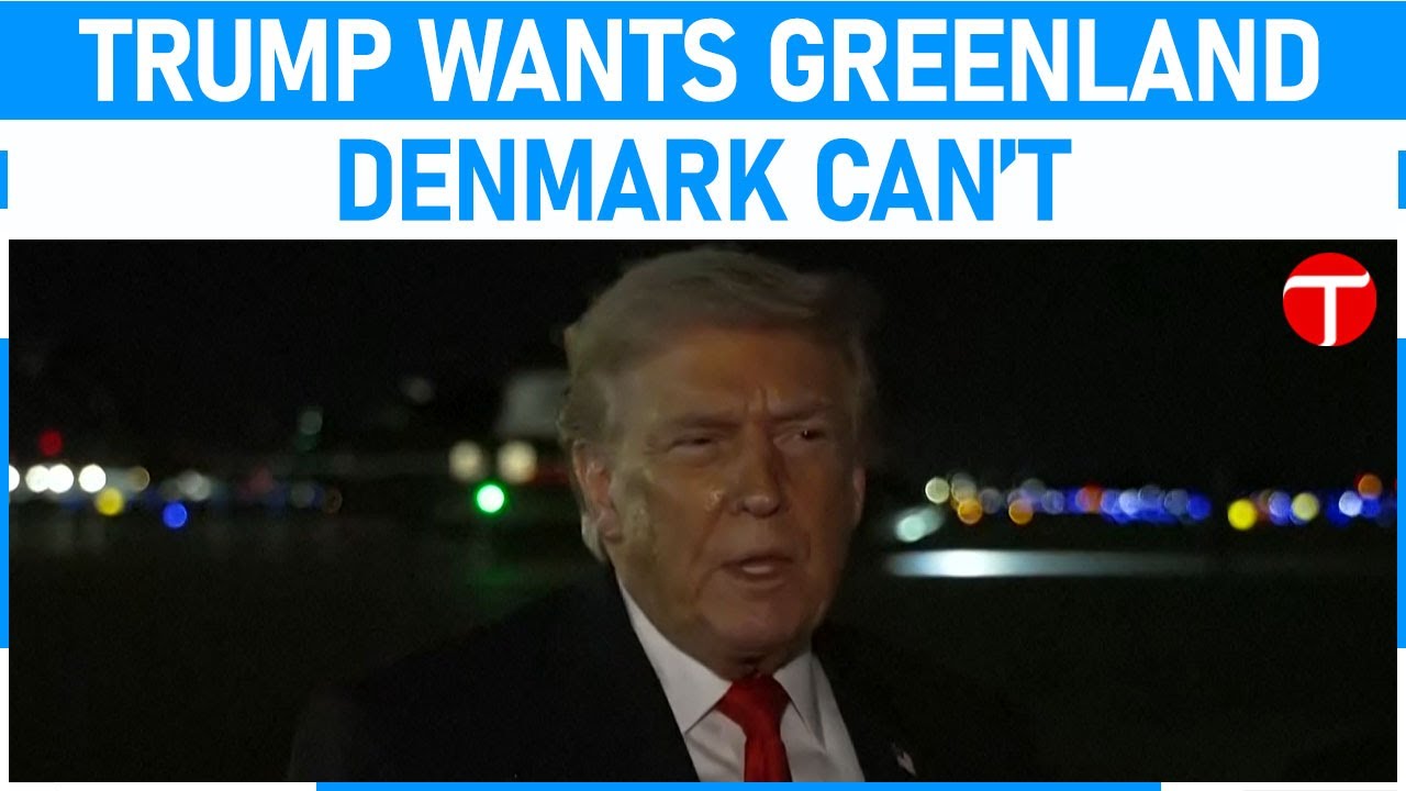 Trump says Denmark cannot protect Greenland | The Express Tribune |