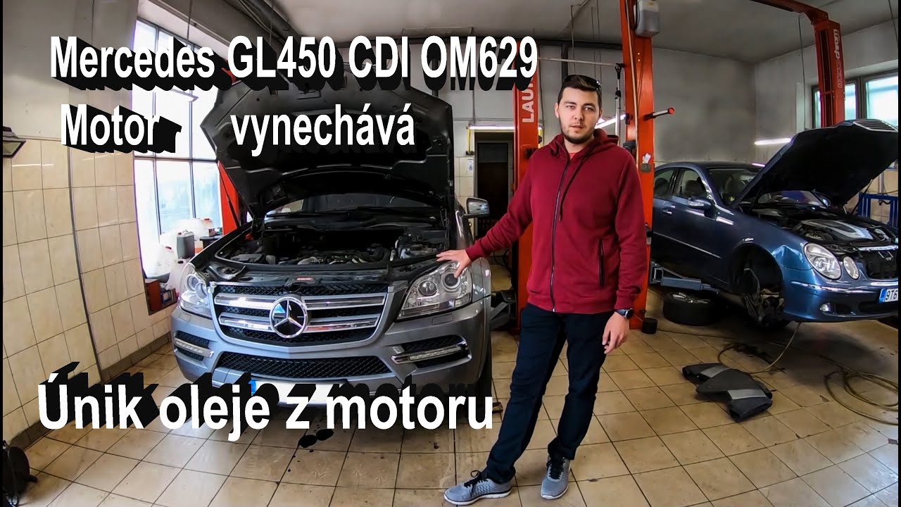 Mercedes GL450 CDI OM629 motor vynechává #OM629  #GL450 #Mercedes #Repasmotoru #opravamotoru