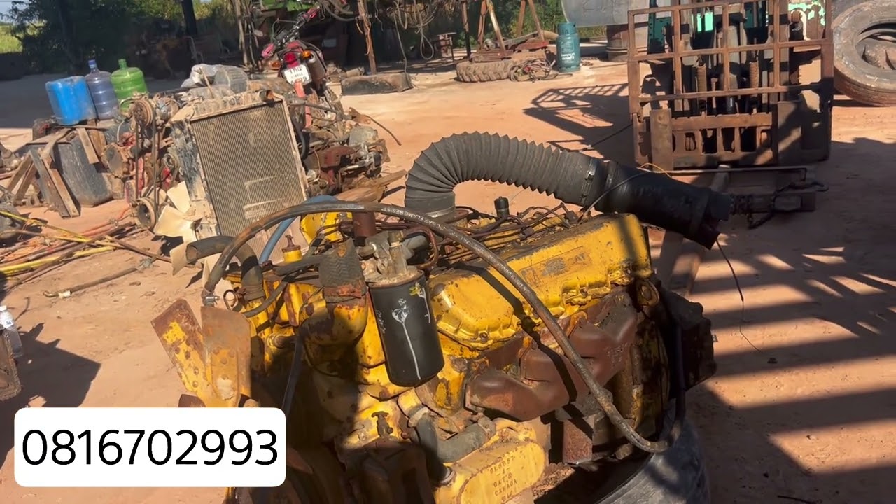 เครื่องpo9c cat3208 สิบสองล้อFl1M #บรรทุกดีวังสามหมอ