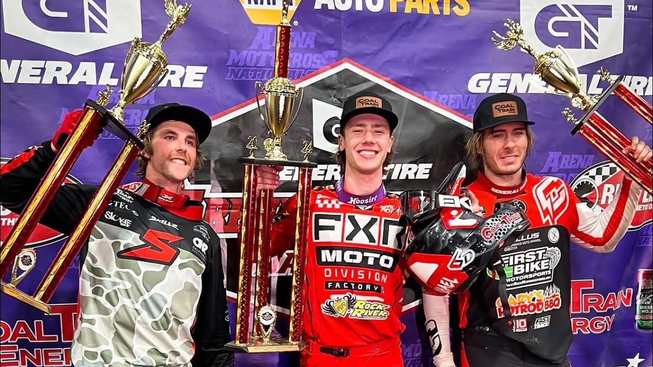 2nd overall in the championship. Final GT Arenacross of the season