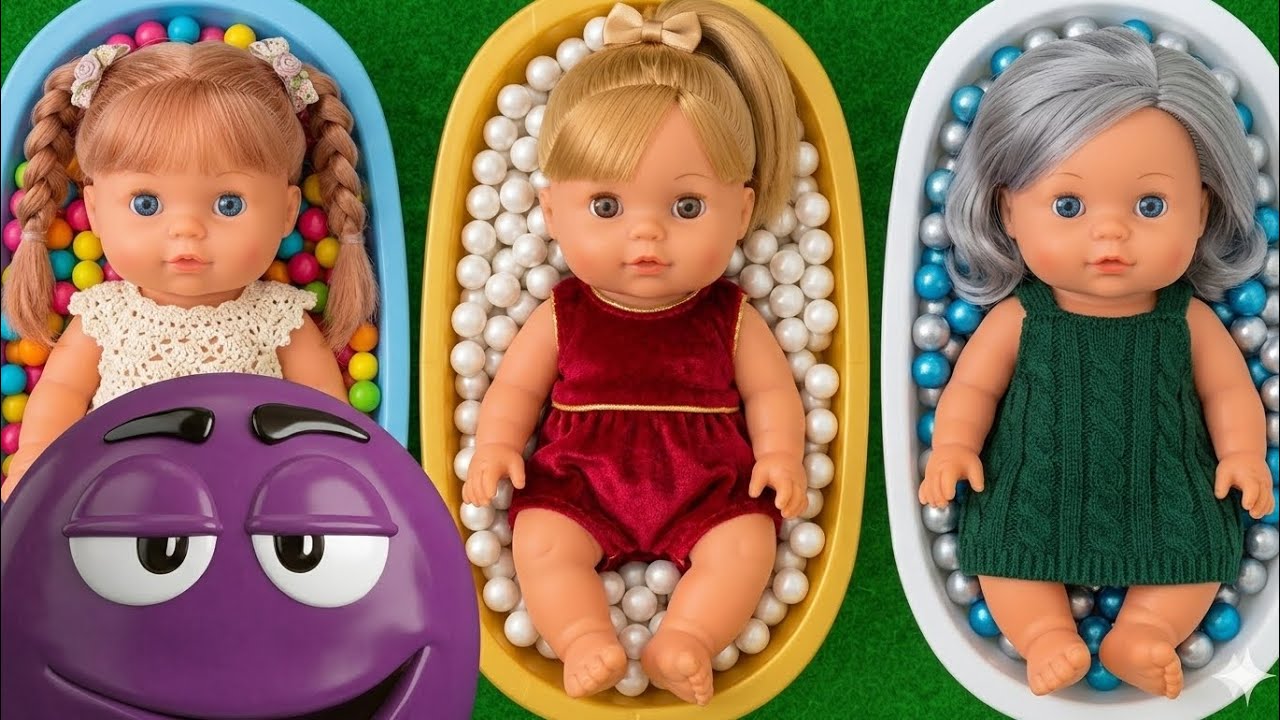Most Satisfying Doll Spa Bath 💦 Calm & Relaxing Sounds