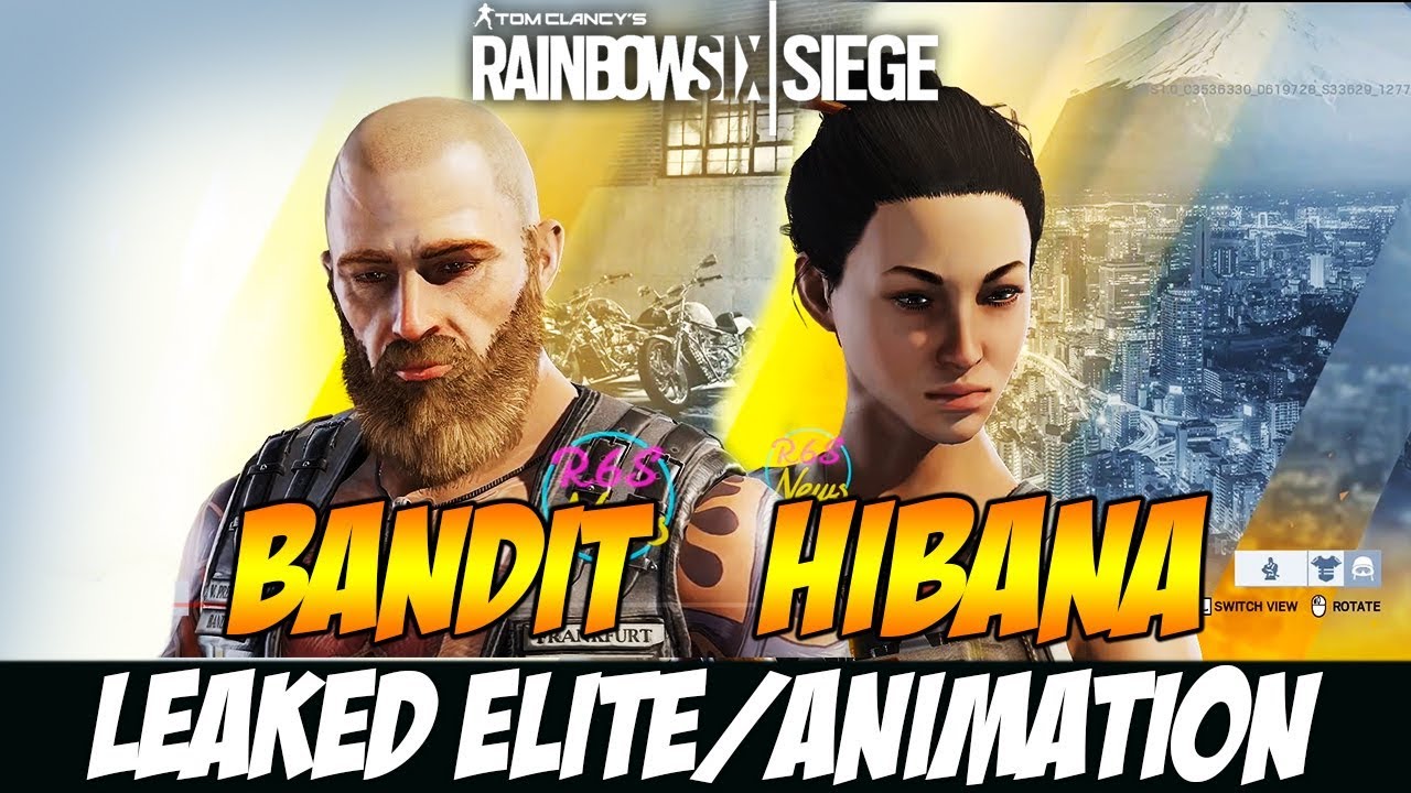 Rainbow Six Siege LEAKED BANDIT ELITE SKIN ANIMATION